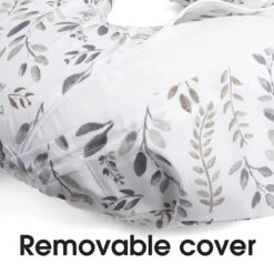 Boppy® Nursing Pillow | Gray Taupe Leaves 7 Boppy® Nursing Pillow | Gray Taupe Leaves -Productos Para Bebes Tienda 00056029020490 1