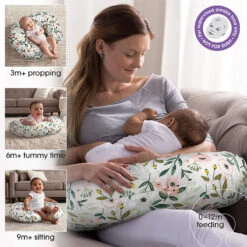 Boppy® Nursing Pillow | Pink Garden 8 Boppy® Nursing Pillow | Pink Garden -Productos Para Bebes Tienda 00056040020490 1