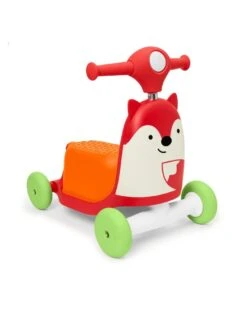 SkipHop Zoo 3-In-1 Ride On Toy - Fox