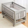 BreathableBaby Mesh Crib Liner | Gray