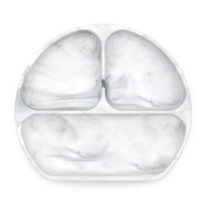 Bumkins Silicone Grip Dish | Marble 2 Bumkins Silicone Grip Dish | Marble - Imagen 2