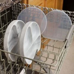 Bumkins Silicone Grip Dish | Marble 8 Bumkins Silicone Grip Dish | Marble -Productos Para Bebes Tienda 14292639510 3