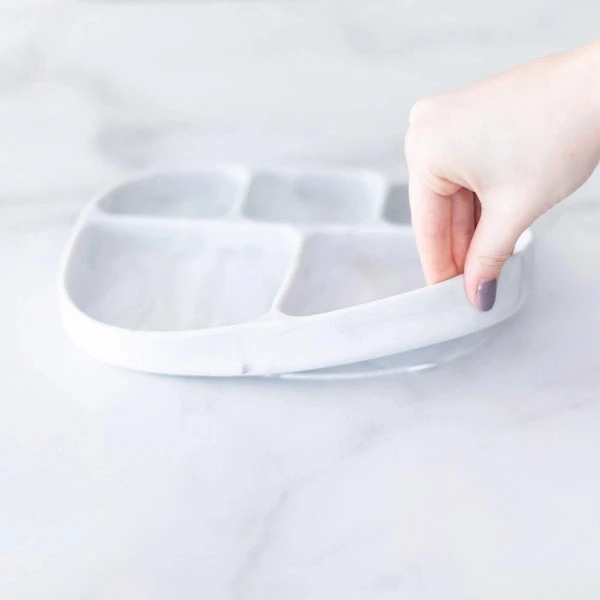 Bumkins Grip Dish And Stretch | Marble 4 Bumkins Grip Dish And Stretch | Marble - Imagen 4