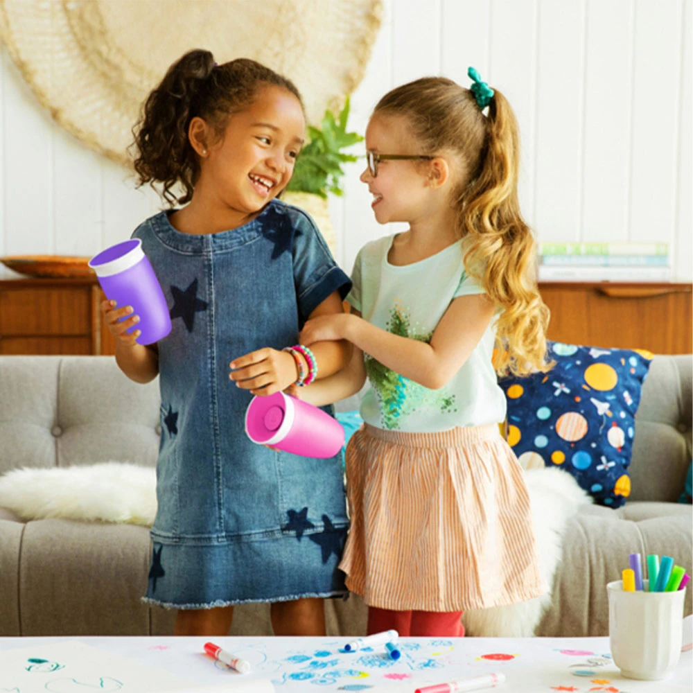 Munchkin Miracle® 360° Cup 10oz | Purple 4 Munchkin Miracle® 360° Cup 10oz | Purple - Imagen 4