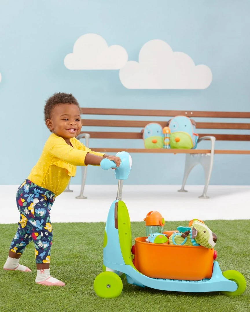 SkipHop Zoo 3-In-1 Ride On Toy - Dog 5 SkipHop Zoo 3-In-1 Ride On Toy - Dog - Imagen 5