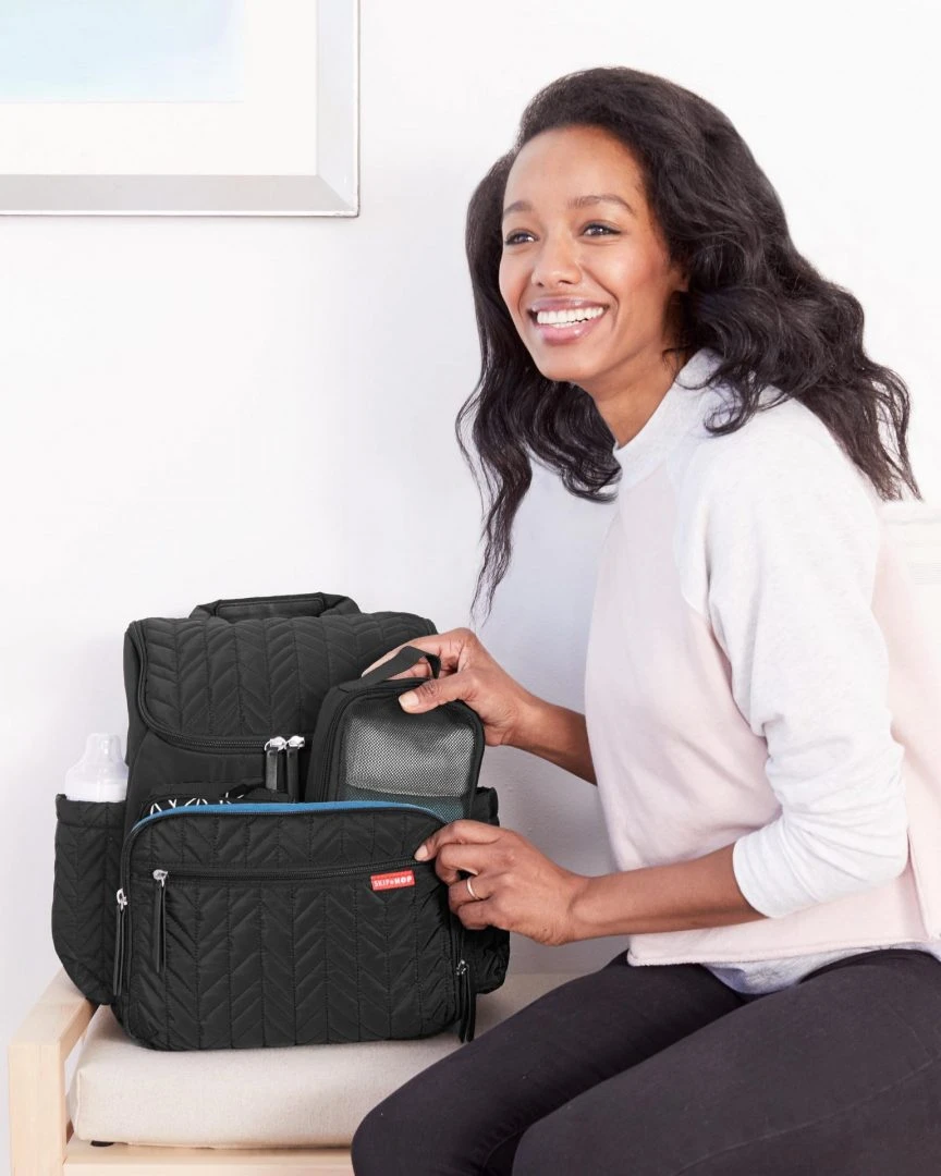 SkipHop Forma Backpack Black 6 SkipHop Forma Backpack Black - Imagen 6