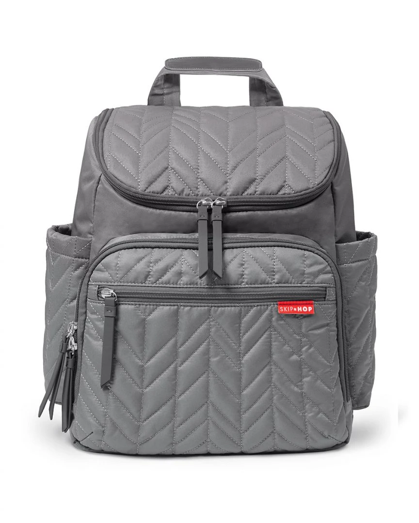 SkipHop Forma Backpack Grey 1 SkipHop Forma Backpack Grey