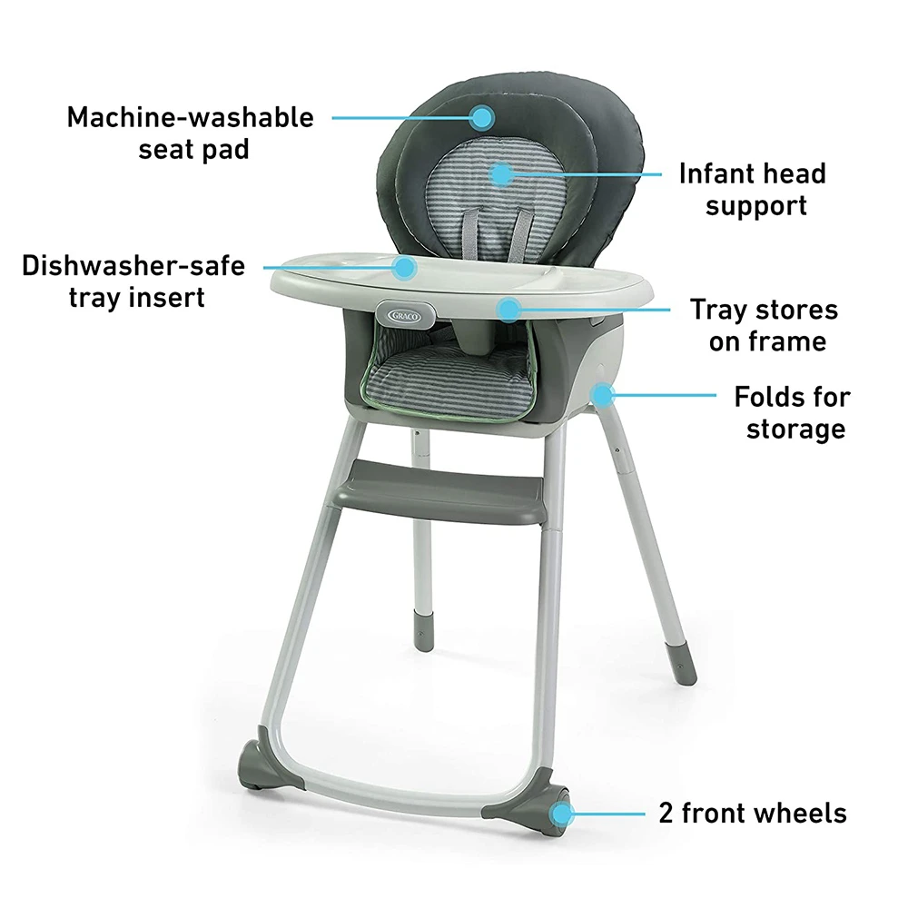 Graco Made2Grow 6-in-1 Highchair | Monty 5 Graco Made2Grow 6-in-1 Highchair | Monty - Imagen 5