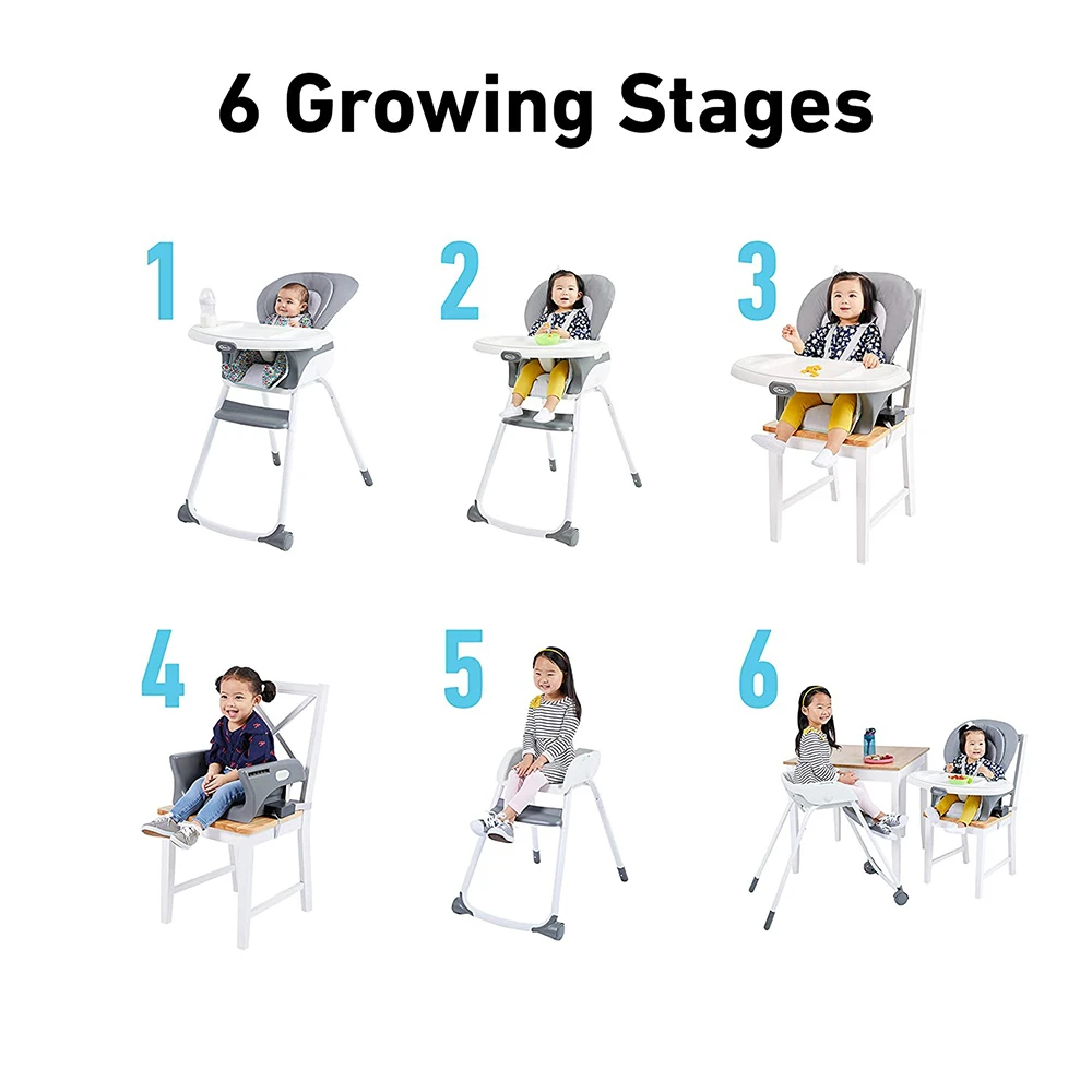 Graco Made2Grow 6-in-1 Highchair | Monty 6 Graco Made2Grow 6-in-1 Highchair | Monty - Imagen 6