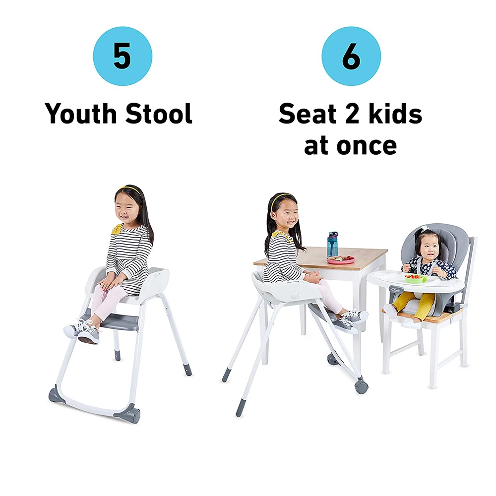 Graco Made2Grow 6-in-1 Highchair | Monty 4 Graco Made2Grow 6-in-1 Highchair | Monty - Imagen 4