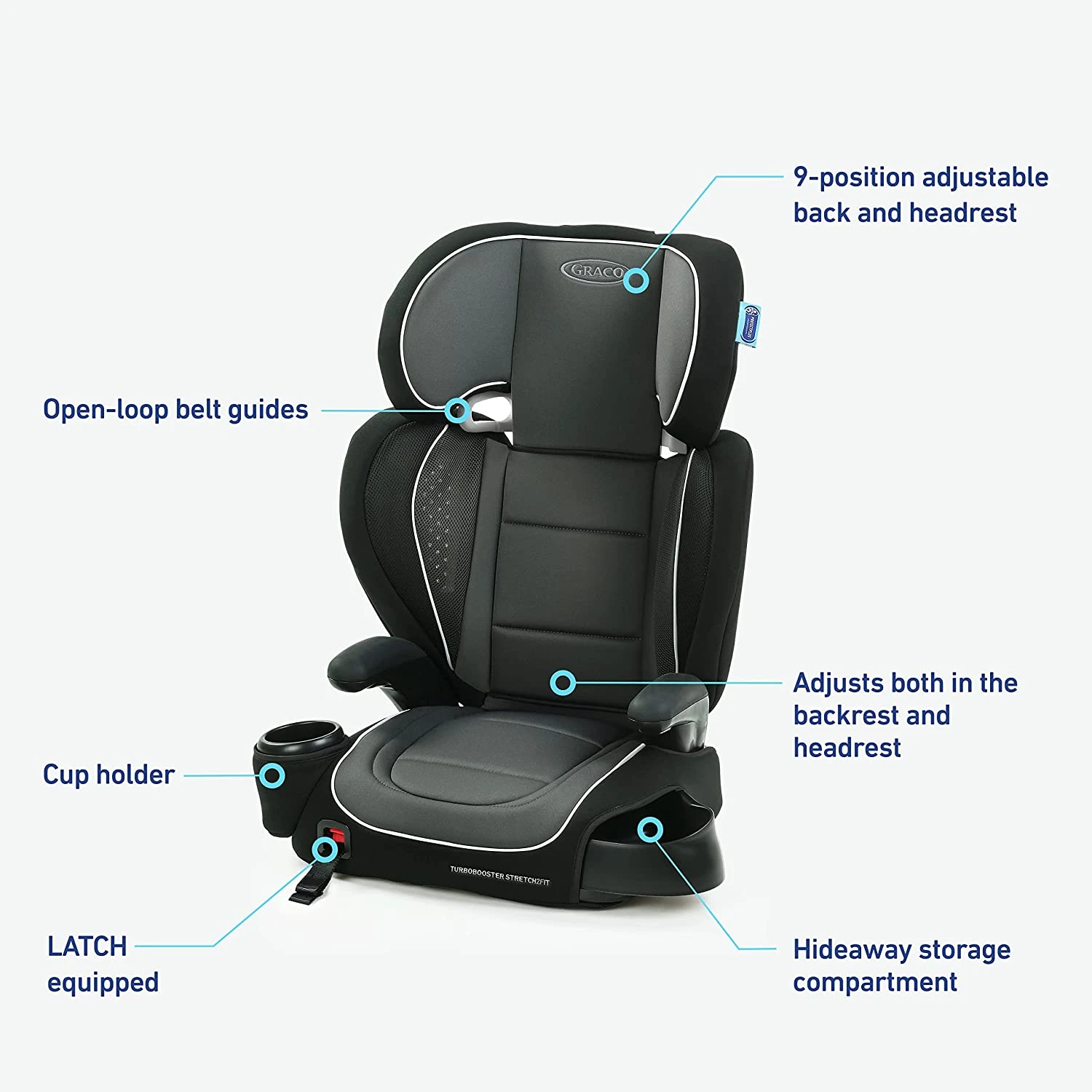 Graco TurboBooster Stretch | Spencer 6 Graco TurboBooster Stretch | Spencer - Imagen 6