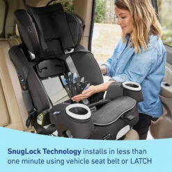 Graco 4Ever® DLX SnugLock® Grow™ 4-in-1 | Richland -Productos Para Bebes Tienda 2163409 4 1