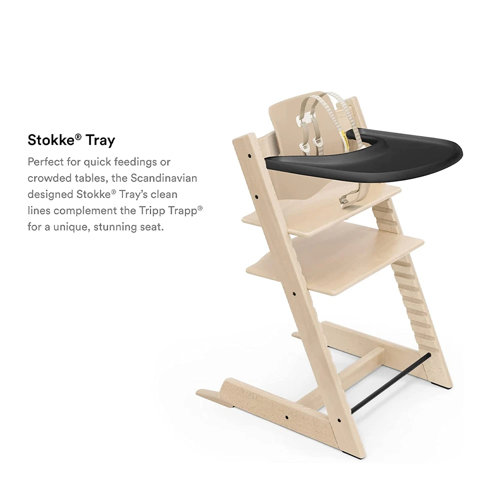 Stokke TrippTrapp Tray | Black 2 Stokke TrippTrapp Tray | Black - Imagen 2