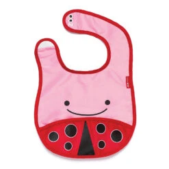 SkipHop Zoo Tuck-Away Bib | Ladybug