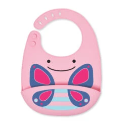 SkipHop Zoo Silicone Bib | Butterfly