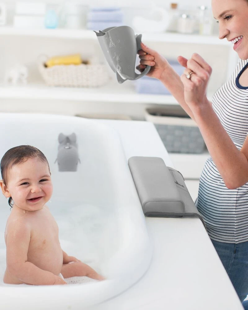 SkipHop Moby Bathtime Essentials Kit | Grey 3 SkipHop Moby Bathtime Essentials Kit | Grey - Imagen 3