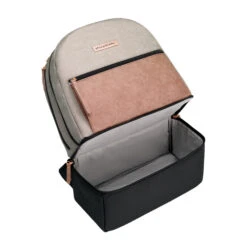 Petunia Axis Backpack | Dusty Rose / Sand 12 Petunia Axis Backpack | Dusty Rose / Sand -Productos Para Bebes Tienda 3 AxisBackpack RoseSand Interior2