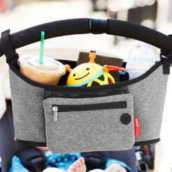 SkipHop Grab & Go Stroller Organizer | Heather Grey 8 SkipHop Grab & Go Stroller Organizer | Heather Grey -Productos Para Bebes Tienda 400301 3