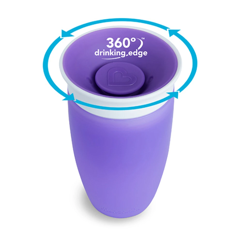 Munchkin Miracle® 360° Cup 10oz | Purple 2 Munchkin Miracle® 360° Cup 10oz | Purple - Imagen 2
