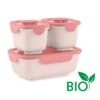 OmieGo Bento Bio Box 3pc | Coral