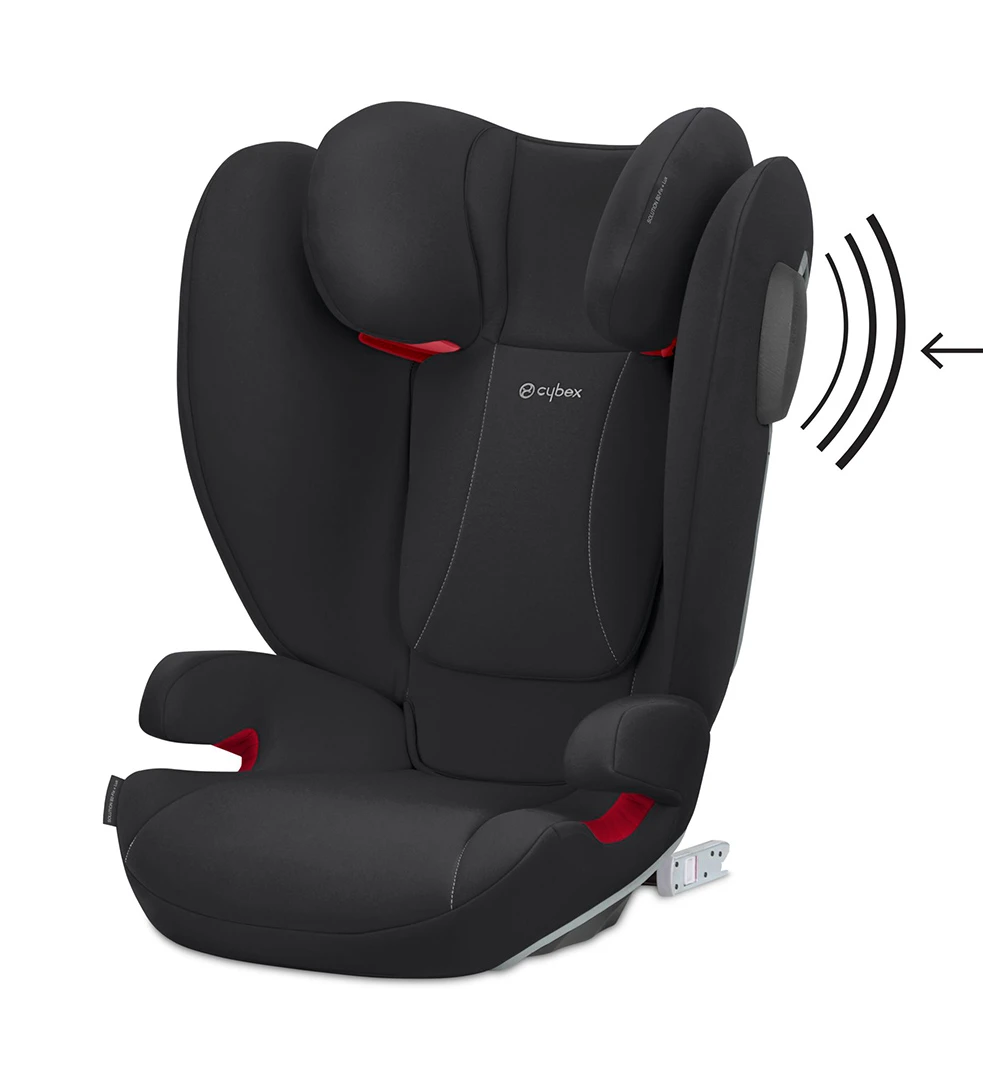 Cybex Solution B2Fix Lux Booster Seat | Volcano Black 2 Cybex Solution B2Fix Lux Booster Seat | Volcano Black - Imagen 2