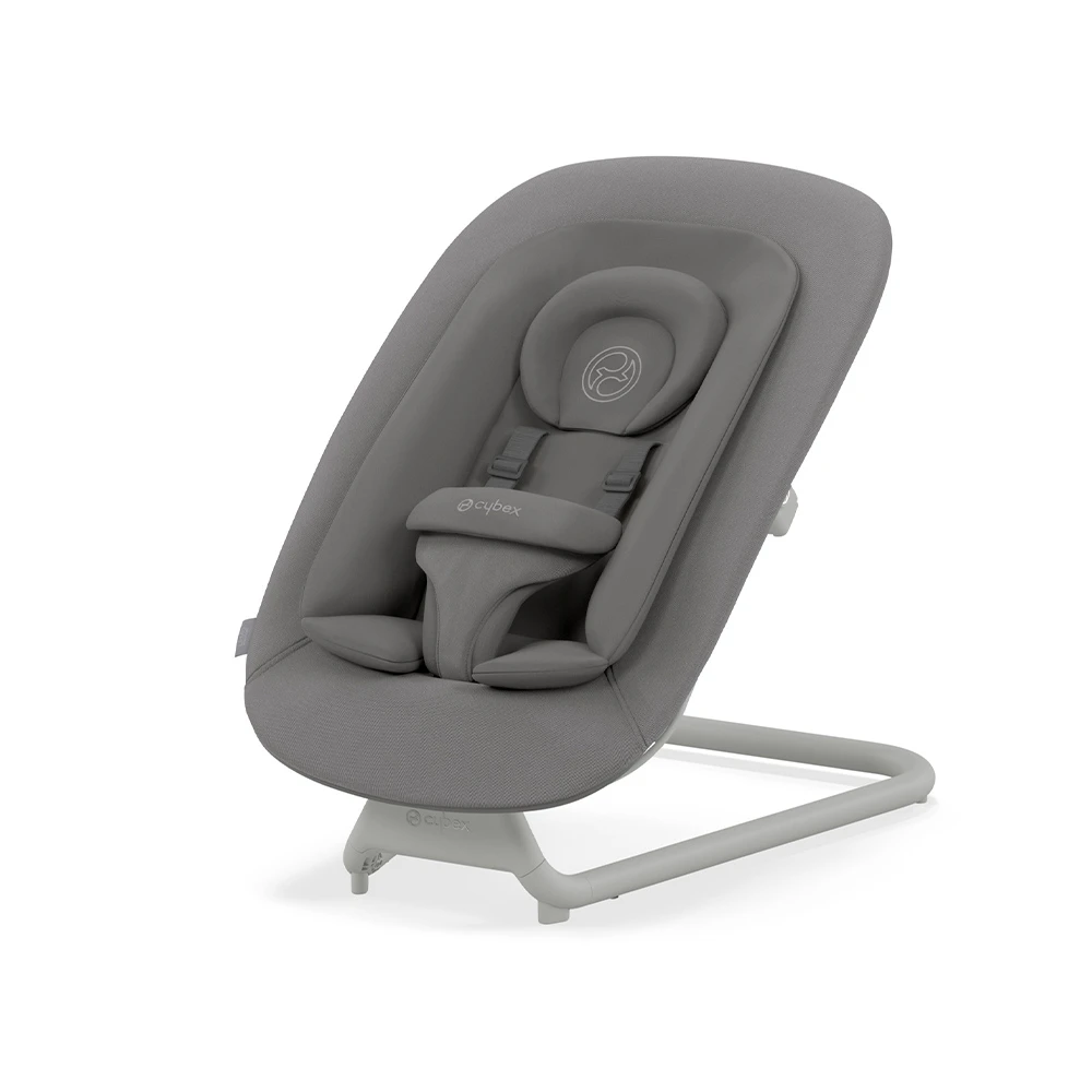 Cybex LEMO 2 Bouncer | Suede Grey 1 Cybex LEMO 2 Bouncer | Suede Grey