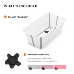 Stokke Flexi Bath Tub | White -Productos Para Bebes Tienda 531401 2