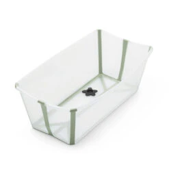 Stokke Flexi Bath Tub | Transparent Green
