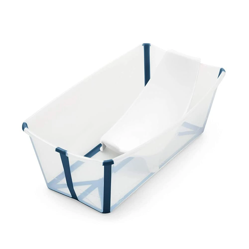 Stokke Flexi Bath Bundle | Transparent Blue 1 Stokke Flexi Bath Bundle | Transparent Blue