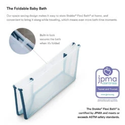 Stokke Flexi Bath Bundle | Transparent Blue 13 Stokke Flexi Bath Bundle | Transparent Blue -Productos Para Bebes Tienda 531604 3