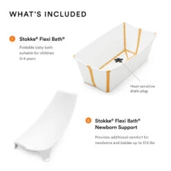Stokke Flexi Bath Bundle | White Yellow 12 Stokke Flexi Bath Bundle | White Yellow -Productos Para Bebes Tienda 531607 2