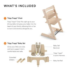 Stokke TrippTrapp High Chair Bundle | WhiteWash -Productos Para Bebes Tienda 536200 3