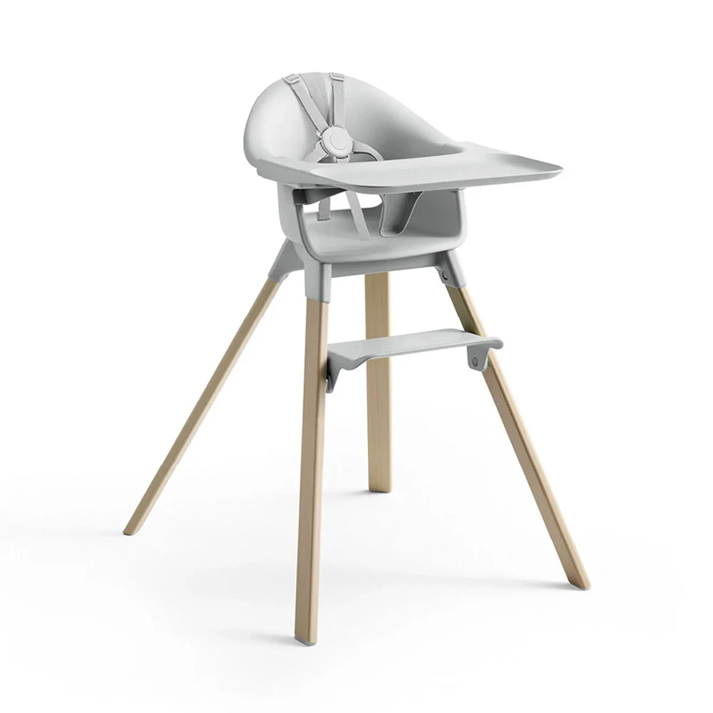 Stokke Clikk High Chair | Cloud Grey 1 Stokke Clikk High Chair | Cloud Grey