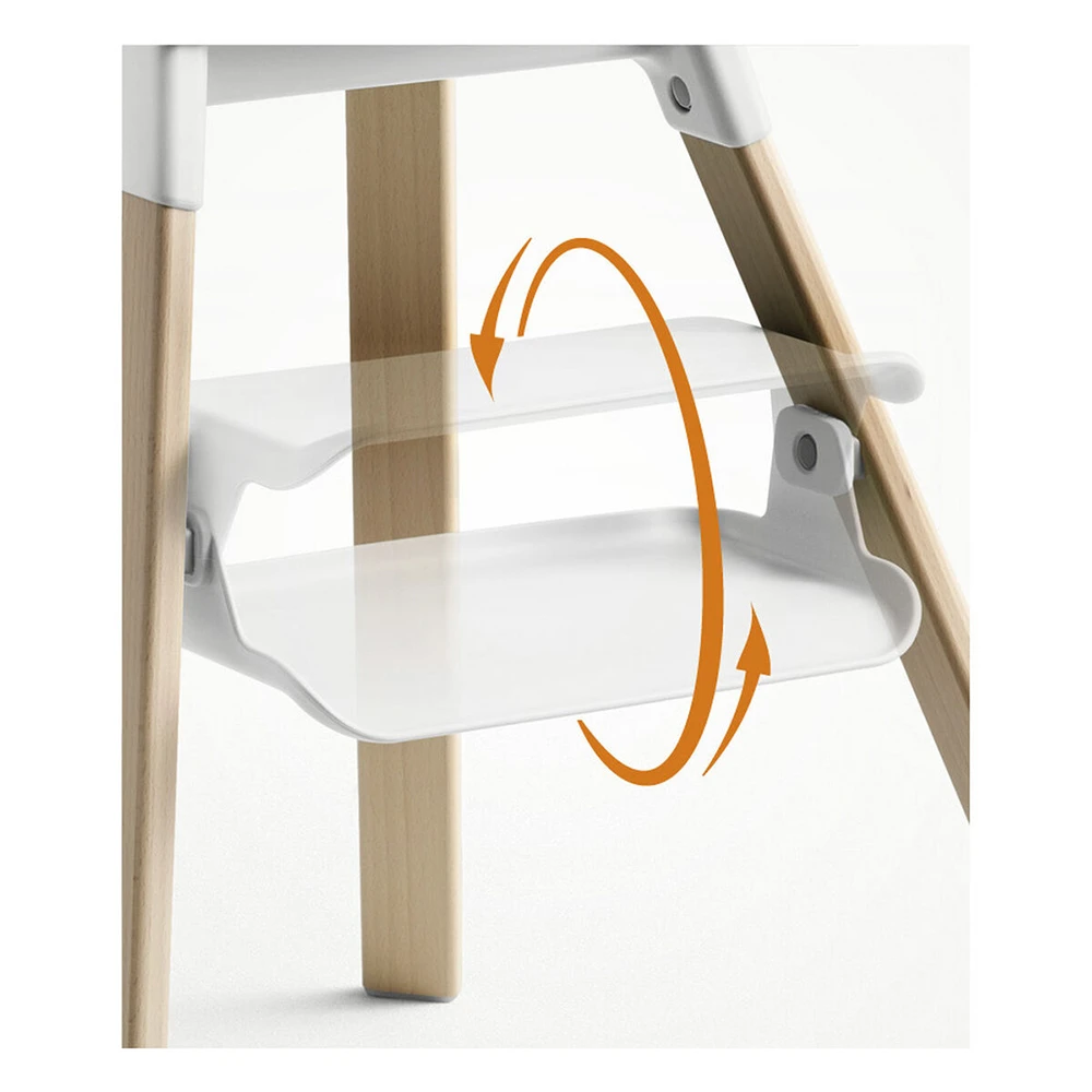 Stokke Clikk High Chair | White 4 Stokke Clikk High Chair | White - Imagen 4