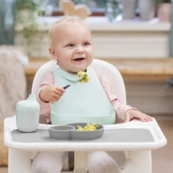 Ezpz Placemat For Stokke® Steps | Grey -Productos Para Bebes Tienda 561501 3 1