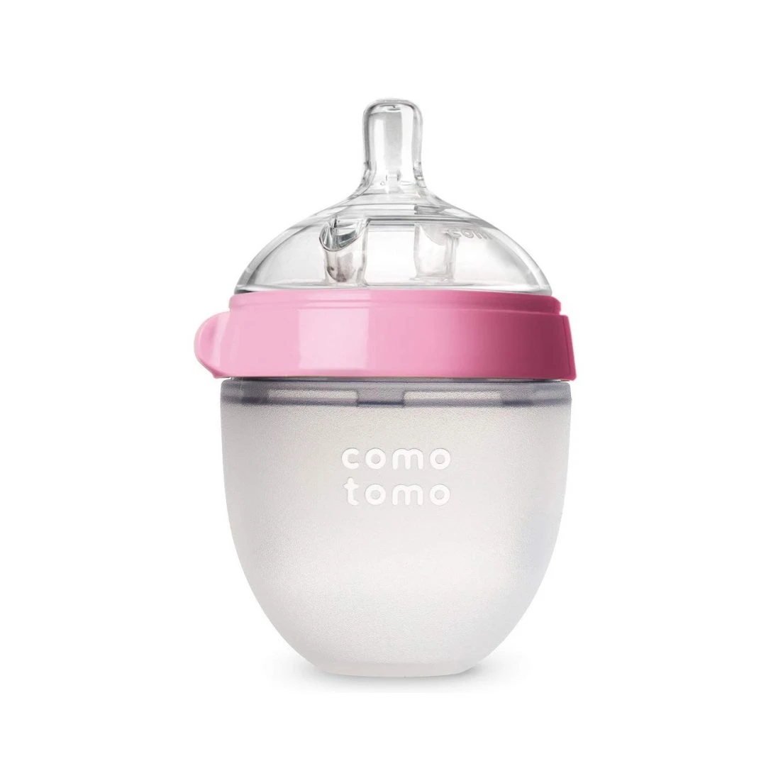 Comotomo Bottle 5oz Pink 1 Comotomo Bottle 5oz Pink