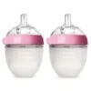 Comotomo Bottle 5oz Pink 2 Pack