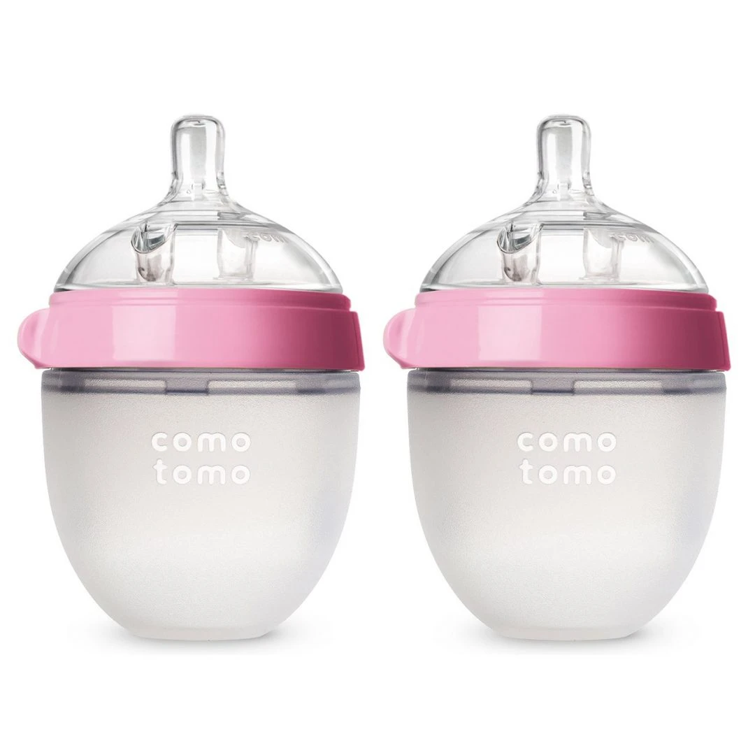Comotomo Bottle 5oz Pink 2 Pack 1 Comotomo Bottle 5oz Pink 2 Pack