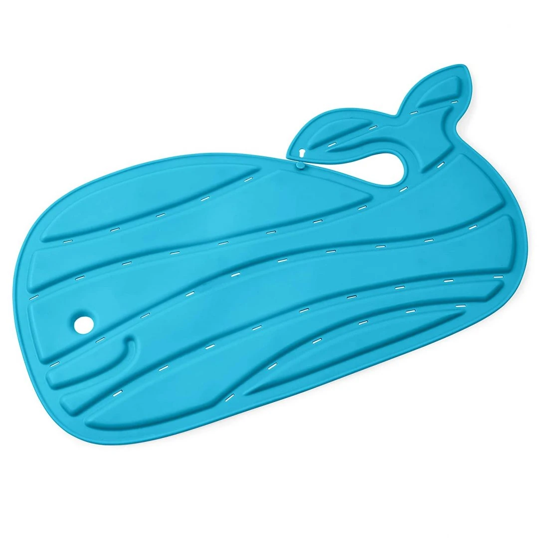 SkipHop Moby Bath Mat - Blue 1 SkipHop Moby Bath Mat - Blue