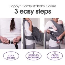 Boppy ComfyFit Carrier - Grey -Productos Para Bebes Tienda 81wVdsP4UxL. SL1500
