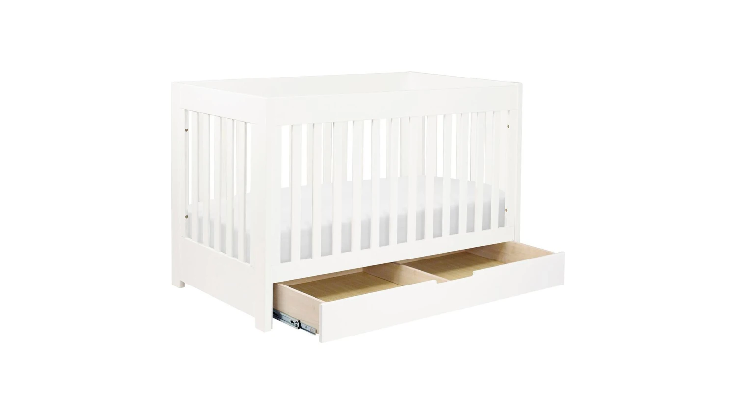 Babyletto Mercer Crib - White 4 Babyletto Mercer Crib - White - Imagen 4