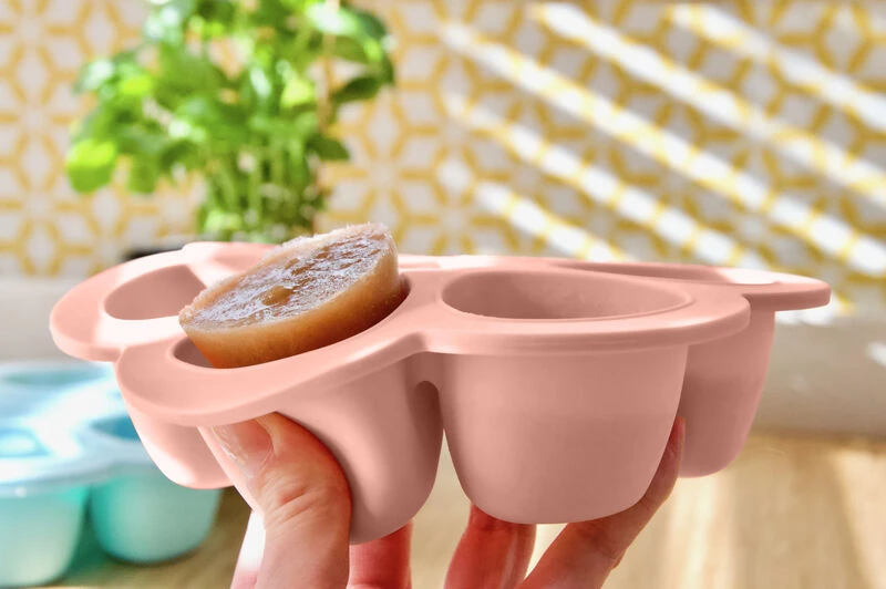 Beaba Multiportions 3oz | Rose 3 Beaba Multiportions 3oz | Rose - Imagen 3