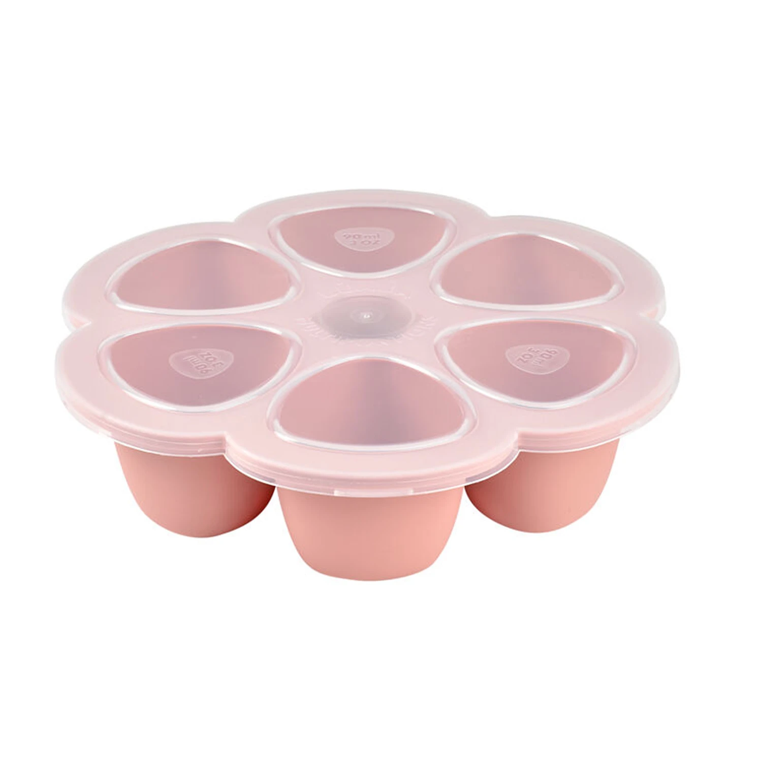 Beaba Multiportions 3oz | Rose 1 Beaba Multiportions 3oz | Rose