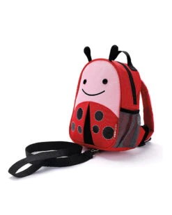 SkipHop Zoo Harness Backpack | Ladybug