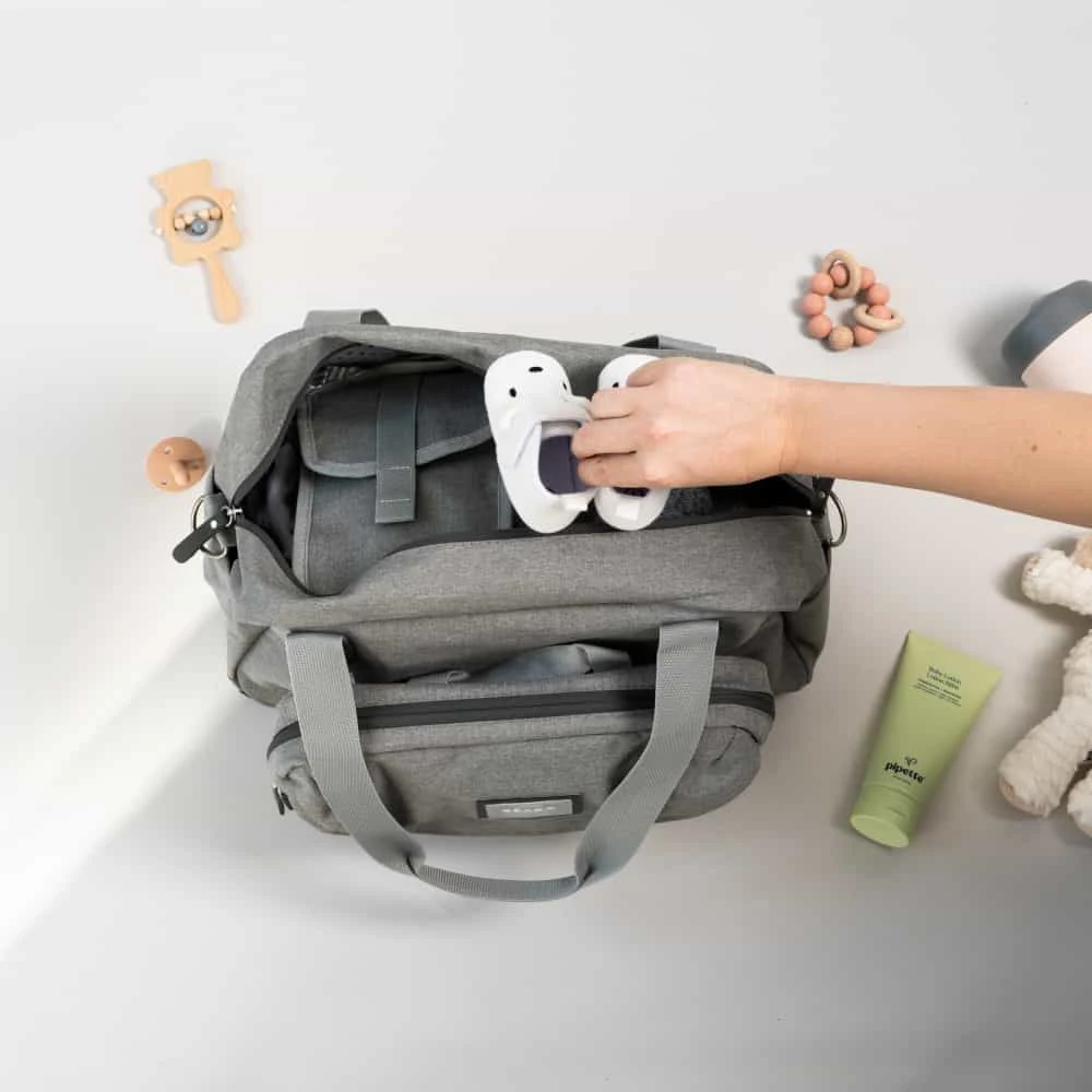 Beaba Wellington Diaper Bag | Grey 5 Beaba Wellington Diaper Bag | Grey - Imagen 5