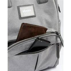 Beaba Wellington Diaper Bag | Grey 9 Beaba Wellington Diaper Bag | Grey -Productos Para Bebes Tienda 940262 product zoom 1 1000x1274 1