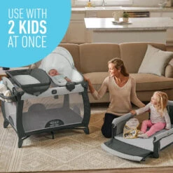 Graco PNP Newborn2Toddler | Wit -Productos Para Bebes Tienda 9AM400WIT 2077694 graco ATF packnplay 9AM400 5 kidsonce