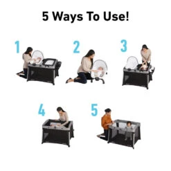 Graco FoldLite™ Playard | Modern Cottage -Productos Para Bebes Tienda 9AW00 Sawyer FoldLite ATF6