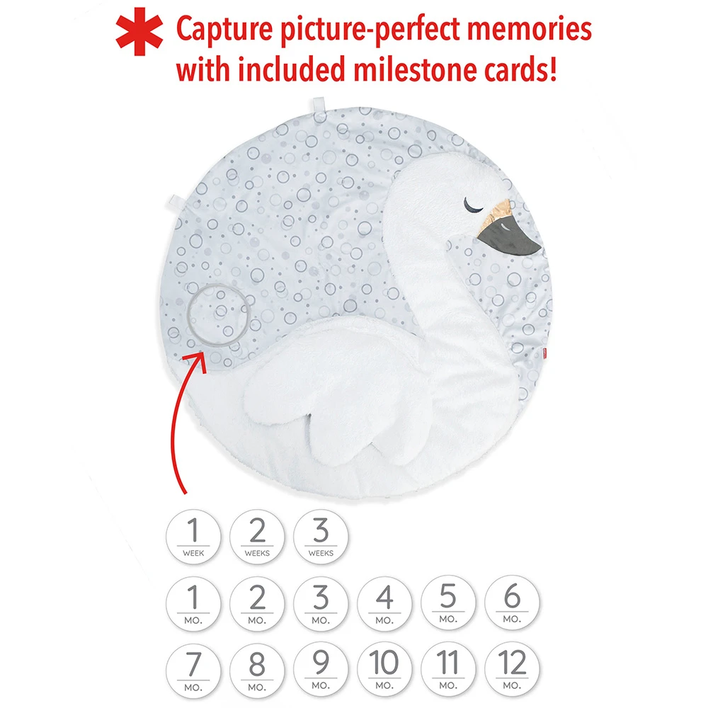 SkipHop Little Swan Milestone Playmat 2 SkipHop Little Swan Milestone Playmat - Imagen 2