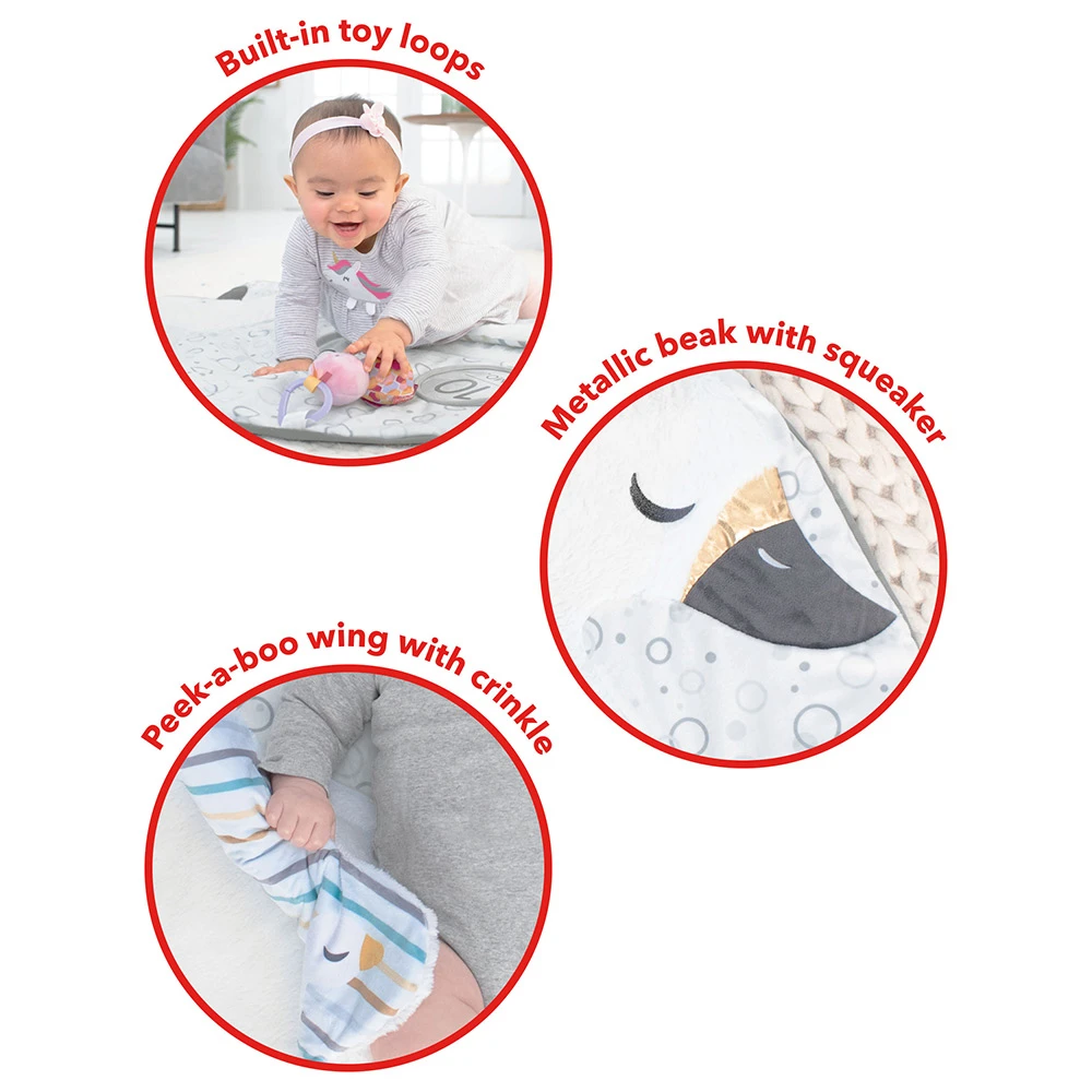 SkipHop Little Swan Milestone Playmat 3 SkipHop Little Swan Milestone Playmat - Imagen 3